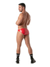 Bikini Herren rot mit Front-Reißverschluss - sexy & bequem | TOF Paris