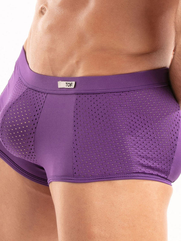 Boxershorts Temptation - Atmungsaktiv & Komfortabel, Lila | TOF Paris