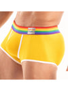 Herren Trunk Gelb - Bunter Komfort mit Rainbow-Taillenbund | TOF Paris