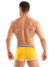 Herren Trunk Gelb - Bunter Komfort mit Rainbow-Taillenbund | TOF Paris