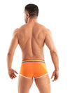 Herren Trunk Pride - Bunte Regenbogen-Bund, Ultraweich, Orange | TOF Paris