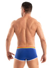 Herren Trunk Pride - Bunter Stretch-Komfort mit Regenbogenbund, Royal Blau | TOF Paris