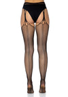 Verführerische Netz-Strumpfhose mit detaillierter Rücknaht | Leg Avenue