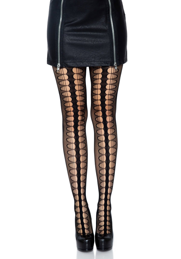 Verführerische Netz-Strumpfhose mit detaillierter Rücknaht | Leg Avenue