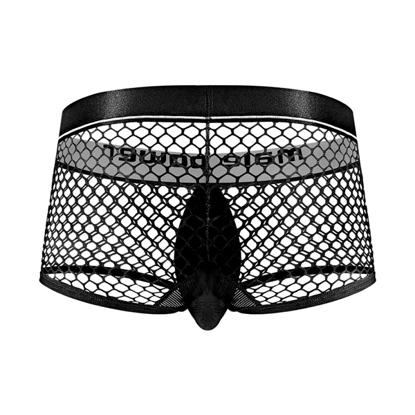 Netz-Herren-Short mit abnehmbarer Tasche - Schwarz | Shots