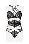 3-teiliges Lingerie-Set | Grey Velvet SALE