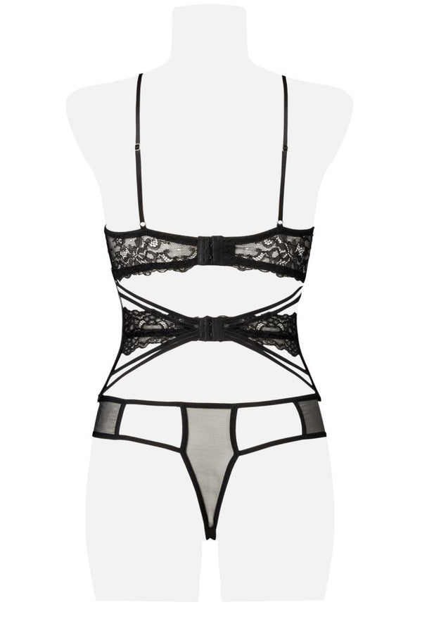 3-teiliges Lingerie-Set | Grey Velvet SALE