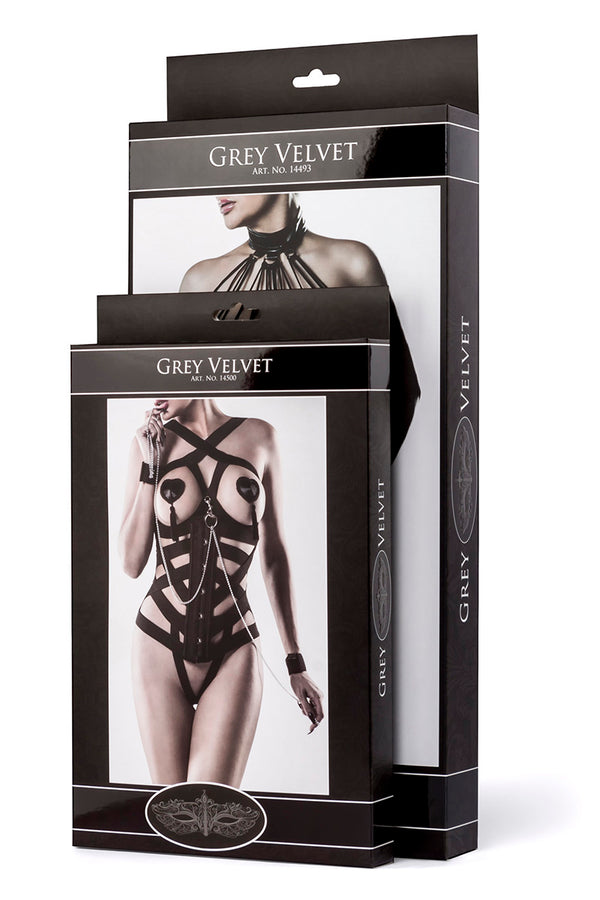 3-teiliges Lingerie-Set | Grey Velvet SALE