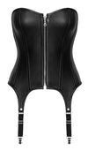 Trägerlose Straps-Corsage aus weichem Lammleder von ZADO – Ansicht 5