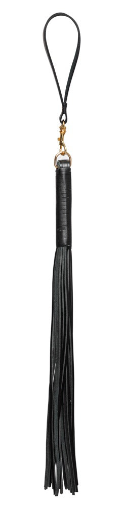 Handlicher Leder-Flogger mit umwickeltem Griff von ZADO