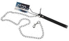 Robuste Leine mit Metallkette und Leder-Halteschlaufe von ZADO – Ansicht 5