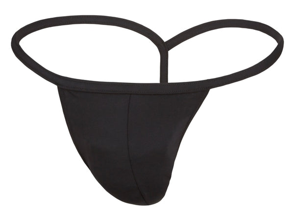 Schwarzer knapper Herren-Ministring in leicht glänzendem Material von Svenjoyment – Ansicht 5