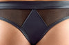 Schwarzer knackiger Herren-Riostring im Material-Mix von Svenjoyment – Ansicht 6
