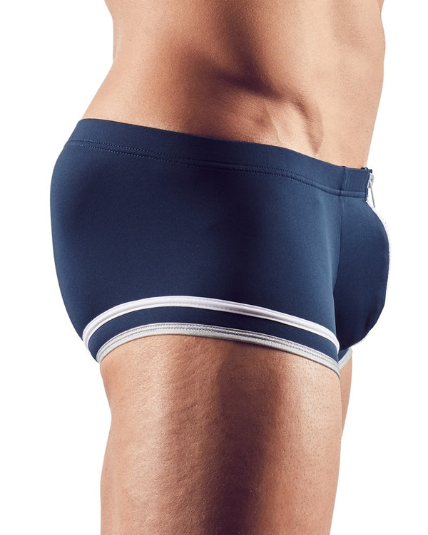 Blaue Herren-Pants aus Mikrofaser im Matrosen-Look von Svenjoyment – Ansicht 3