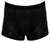 Schwarze enge Herren-Pants aus Mikrofaser mit Strass-Steinchen von Svenjoyment – Ansicht 5