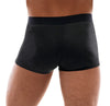 Schwarze enge Herren-Pants aus Mikrofaser mit Strass-Steinchen von Svenjoyment – Ansicht 4