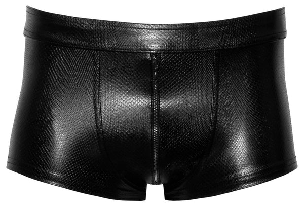 Wetlook Herren Shorts mit Reißverschluss von Noir Handmade Men – Ansicht 7