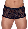 Männer Shorts mit Leoparden Flock Muster von Noir Handmade Men – Ansicht 5