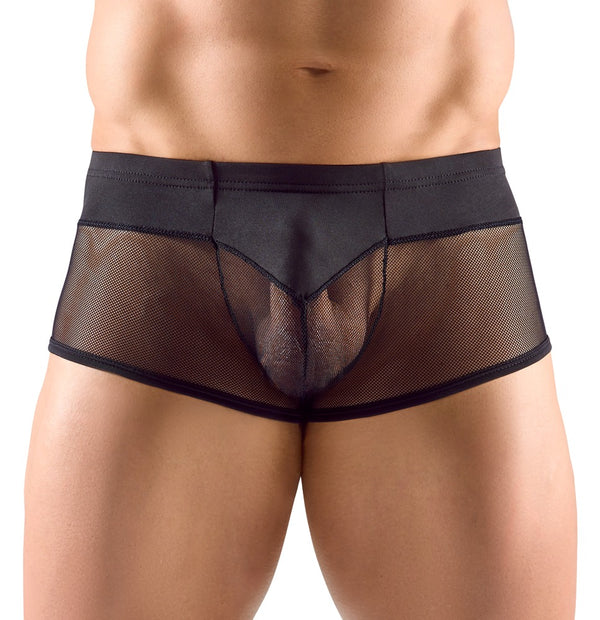 Schwarze betonende Herren-Pants im Komfort-Material-Mix von Svenjoyment – Ansicht 2