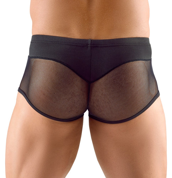 Schwarze betonende Herren-Pants im Komfort-Material-Mix von Svenjoyment – Ansicht 4