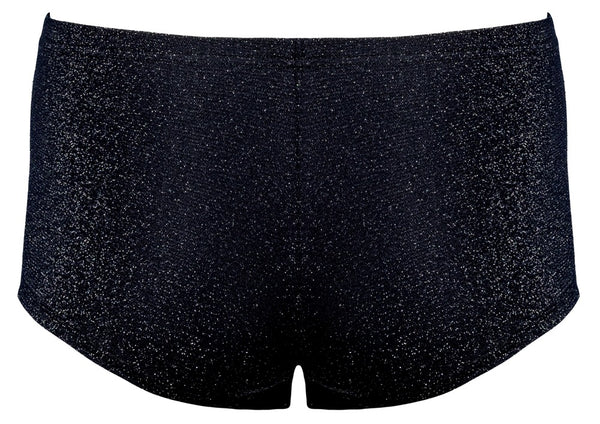 Silberfarbene betonende Herren-Pants im schillernden Lurex-Look von Svenjoyment – Ansicht 7