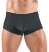 Silberfarbene betonende Herren-Pants im schillernden Lurex-Look von Svenjoyment – Ansicht 2