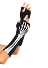 Handschuhe Skelett Fingerlos | Leg Avenue