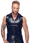 Kapuzenshirt mit Zwei-Wege Zipper Ärmellos Lounge Design von Noir Handmade Men – Ansicht 6
