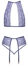 Lavendelfarbenes verführerisches Dessous Set aus zarter Spitze von kissable – Ansicht 5