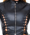 Schwarzes verführerisches zweiteiliges Set aus Jacke und Riostring von Cottelli PARTY – Ansicht 6