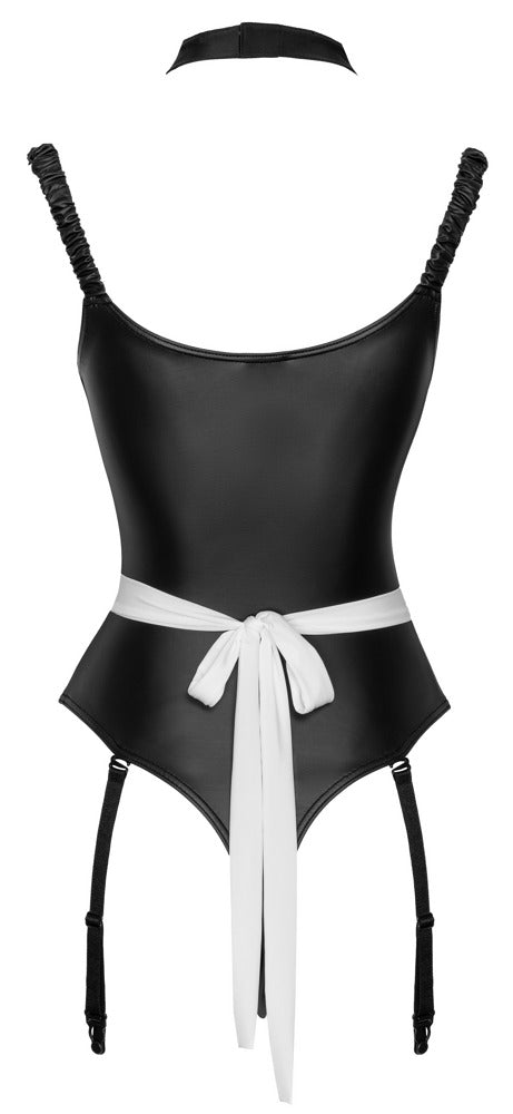 Schwarzes verführerisches Dienstmädchen Set für sündige Spiele von Cottelli COSTUMES – Ansicht 6