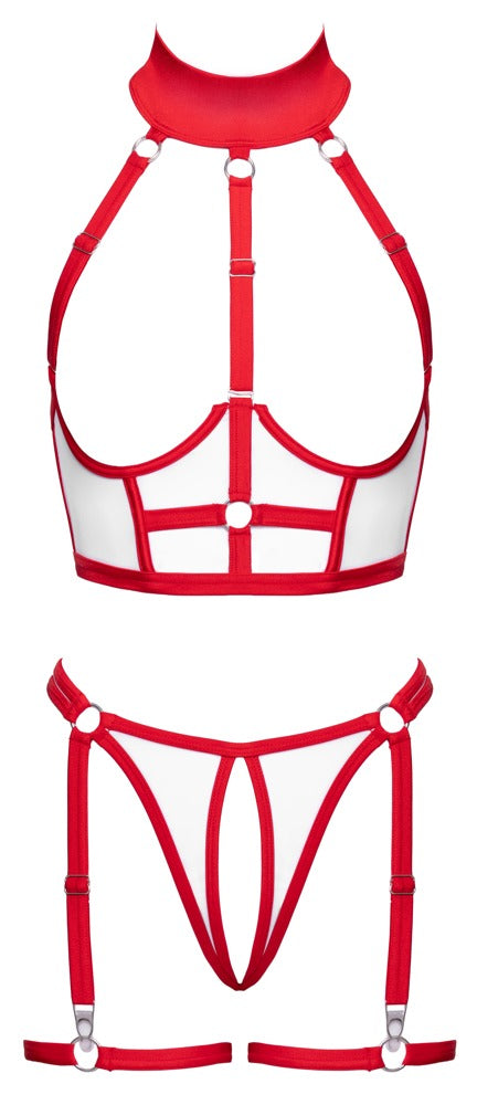 Rotes verführerisches Krankenschwester Set für sündige Stunden von Cottelli COSTUMES – Ansicht 8