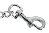 Robuste verchromte Metallkette 15 cm mit Karabinerhaken von ZADO – Ansicht 3