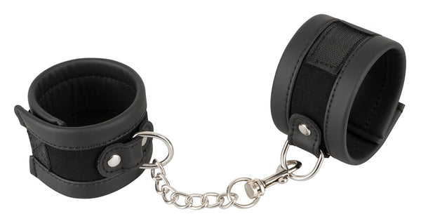 Vegane Handfesseln mit Klettverschluss und abnehmbarer Kette von Vegan Fetish – Ansicht 2