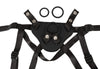 Veganer verstellbarer Strap-on-Umschnallgurt in Leder-Optik von Vegan Fetish – Ansicht 4