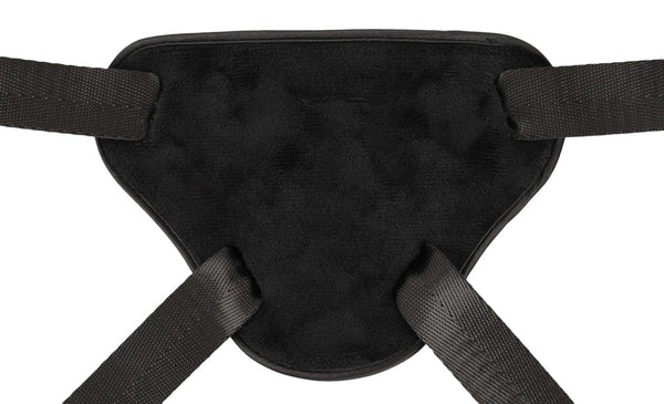 Veganer verstellbarer Strap-on-Umschnallgurt in Leder-Optik von Vegan Fetish – Ansicht 5