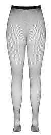 Schwarze elegante Netzstrumpfhose mit feinen seidigen Maschen von Cottelli LEGWEAR – Ansicht 8