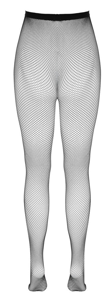 Schwarze elegante Netzstrumpfhose mit feinen seidigen Maschen von Cottelli LEGWEAR – Ansicht 8