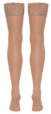Helles sinnliches Strumpf Paar mit elegantem Spitzenabschluss von Cottelli LEGWEAR – Ansicht 6
