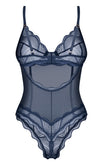 Transparenter Body ouvert Nightly Blue in elegantem Blau-in-Blau von Obsessive – Ansicht 5