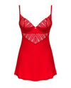 Rotes Kleid Ingridia mit String und großflächigem Rücken-Cut-out von Obsessive – Ansicht 3