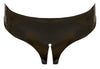 Schwarzer hautenger Latex-Slip mit vollständig offenem Schritt von Late X – Ansicht 6