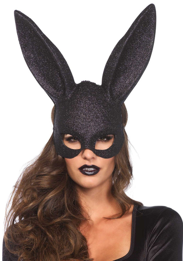 Kostümzubehör - Glitzernde Venezianische Hasen-Maske | Leg Avenue