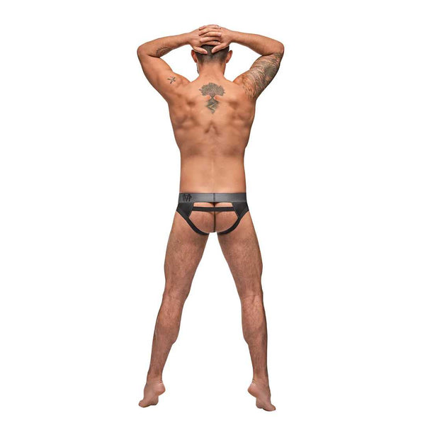 Jock offen mit Karomuster für Herren - Schwarz | Shots