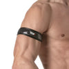 Armband 3D Mesh Silber - Atmungsaktiv & Verstellbar, Sportlich | TOF Paris