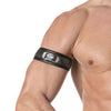 Armband 3D Mesh Silber - Atmungsaktiv & Verstellbar, Sportlich | TOF Paris