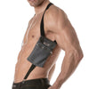 Herren Harness mit 3D Mesh & verstellbarer Tasche - Grau | TOF Paris