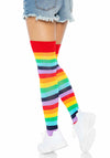 Regenbogen Overknee Strümpfe - Bunte Kniestrümpfe | Leg Avenue