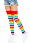 Regenbogen Overknee Strümpfe - Bunte Kniestrümpfe | Leg Avenue