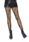 Netzstrumpfhose mit okkultem Pentagramm-Muster für Gothic & Halloween | Leg Avenue